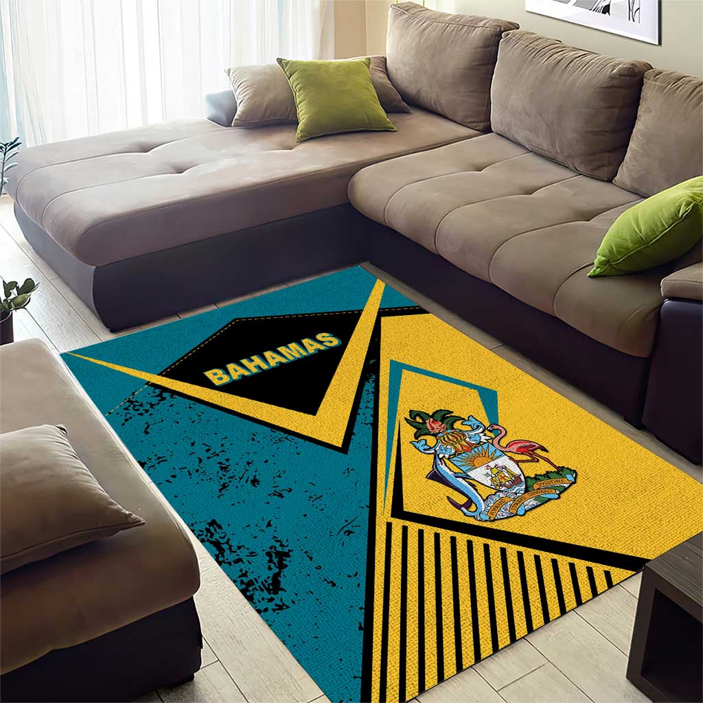 Bahamas Area Rug Coat Of Arms Unique Style