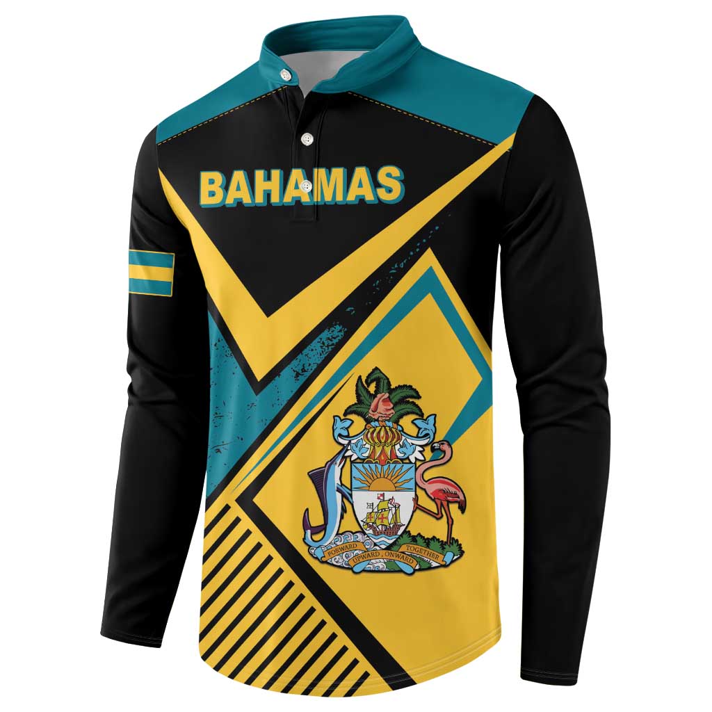 Personalized Bahamas Button Sweatshirt Coat Of Arms Unique Style