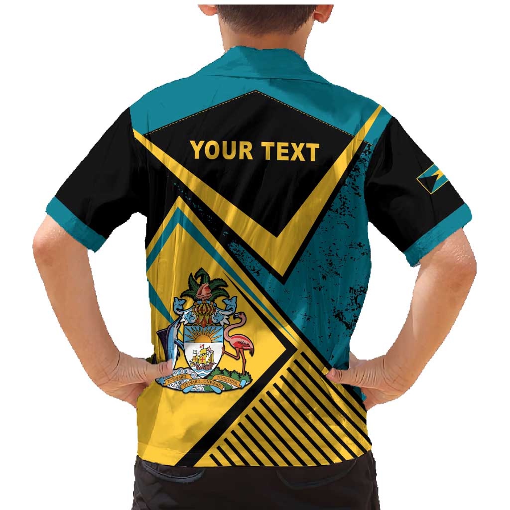 Personalized Bahamas Family Matching Mermaid Dress and Hawaiian Shirt Coat Of Arms Unique Style