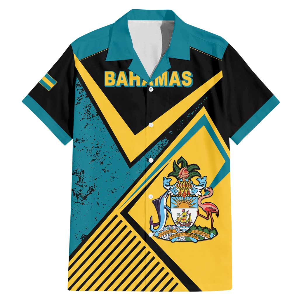 Personalized Bahamas Family Matching Mermaid Dress and Hawaiian Shirt Coat Of Arms Unique Style