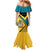 Personalized Bahamas Family Matching Mermaid Dress and Hawaiian Shirt Coat Of Arms Unique Style