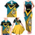 Personalized Bahamas Family Matching Tank Maxi Dress and Hawaiian Shirt Coat Of Arms Unique Style