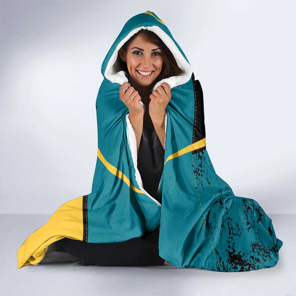 Bahamas Hooded Blanket Coat Of Arms Unique Style