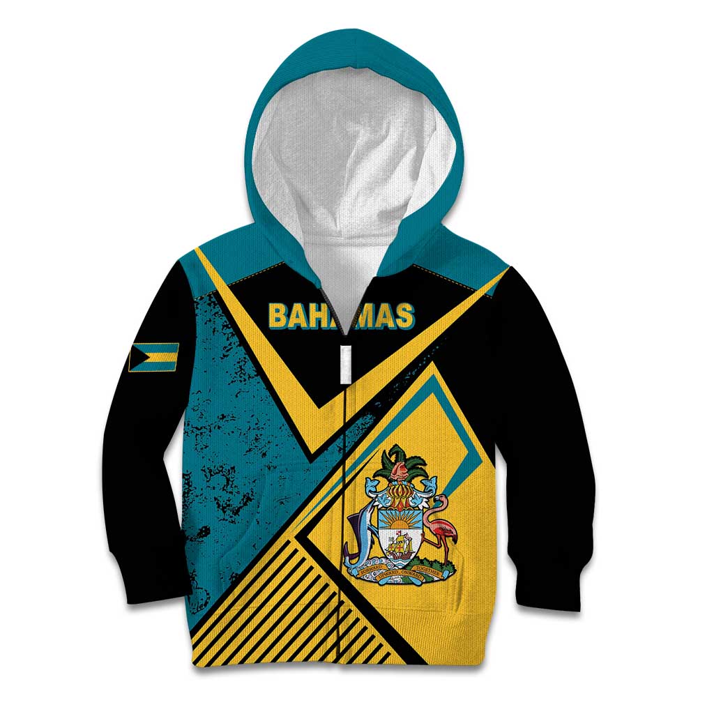 Personalized Bahamas Kid Hoodie Coat Of Arms Unique Style
