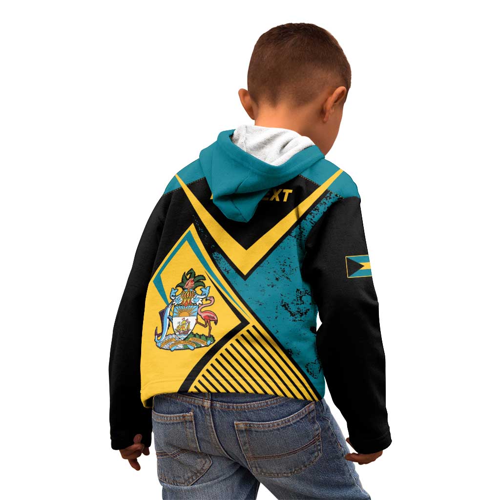 Personalized Bahamas Kid Hoodie Coat Of Arms Unique Style