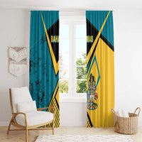 Bahamas Window Curtain Coat Of Arms Unique Style