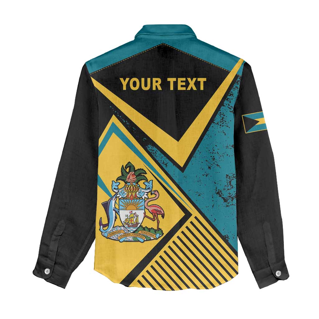 Personalized Bahamas Women Casual Shirt Coat Of Arms Unique Style