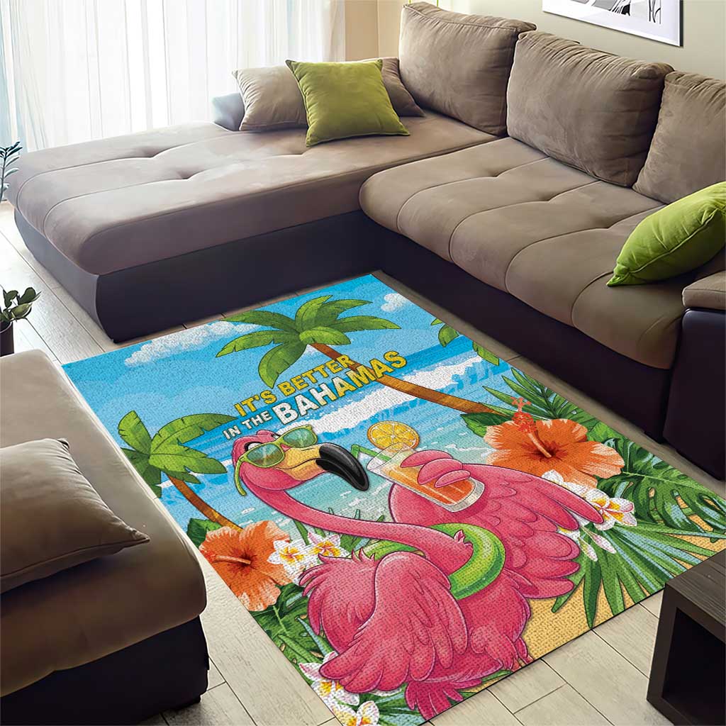 Bahamas Beach Area Rug Welcome To Paradise