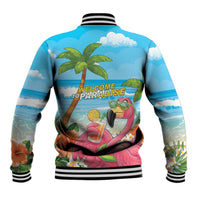 Bahamas Beach Baseball Jacket Welcome To Paradise
