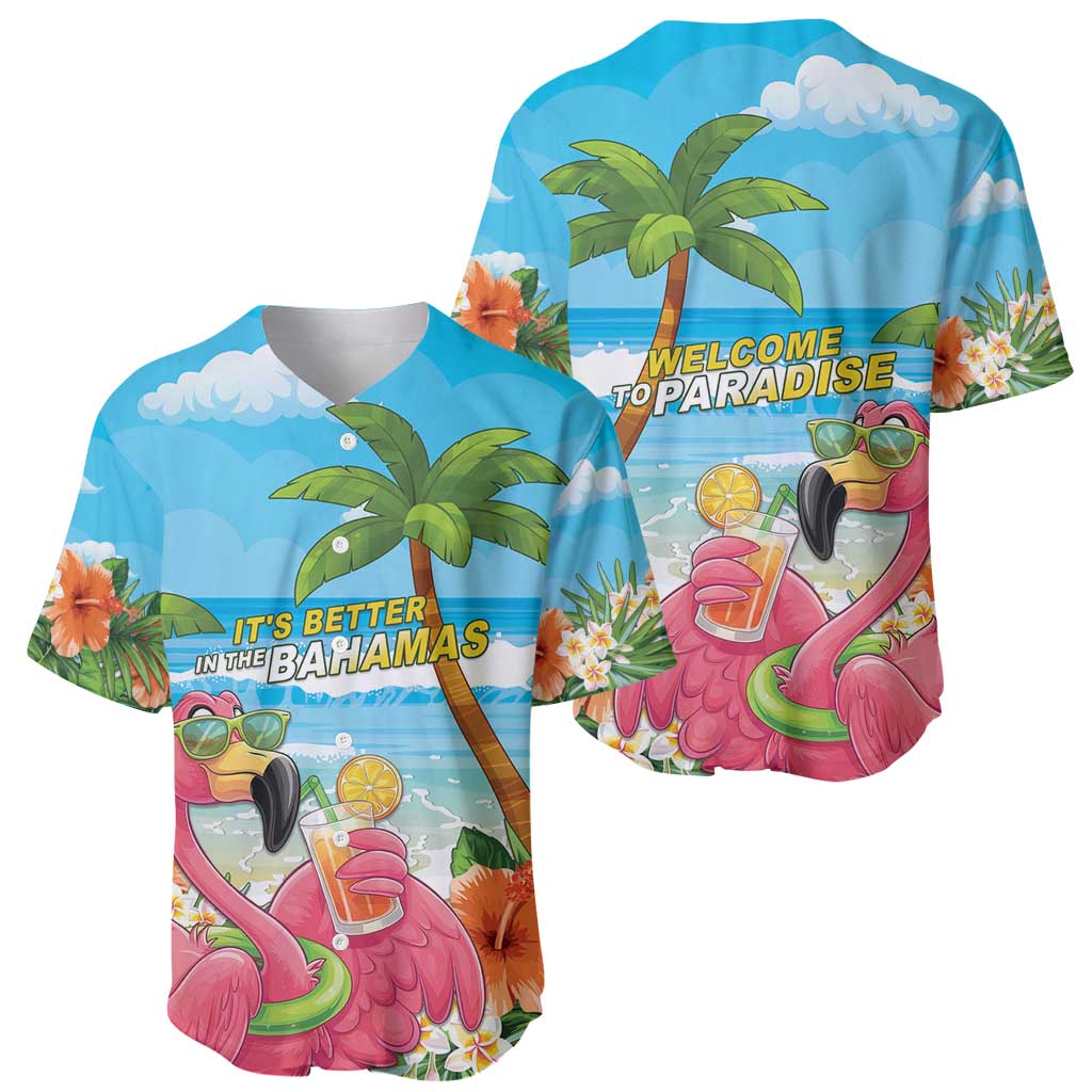 Bahamas Beach Baseball Jersey Welcome To Paradise