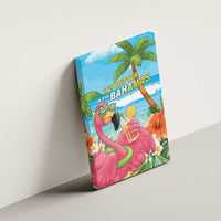 Bahamas Beach Canvas Wall Art Welcome To Paradise