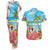 Bahamas Beach Couples Matching Tank Maxi Dress and Hawaiian Shirt Welcome To Paradise