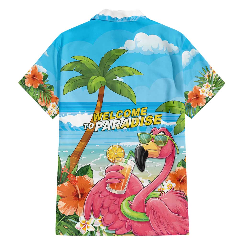 Bahamas Beach Family Matching Summer Maxi Dress and Hawaiian Shirt Welcome To Paradise