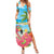 Bahamas Beach Family Matching Summer Maxi Dress and Hawaiian Shirt Welcome To Paradise