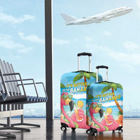 Bahamas Beach Luggage Cover Welcome To Paradise