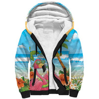 Bahamas Beach Sherpa Hoodie Welcome To Paradise