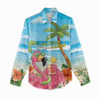 Bahamas Beach Women Casual Shirt Welcome To Paradise