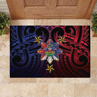 Haiti Philippines Rubber Doormat Haitian Coat Of Arms With Filipino Sun