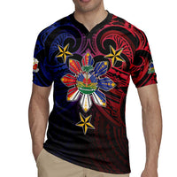 Haiti Philippines Rugby Jersey Haitian Coat Of Arms With Filipino Sun