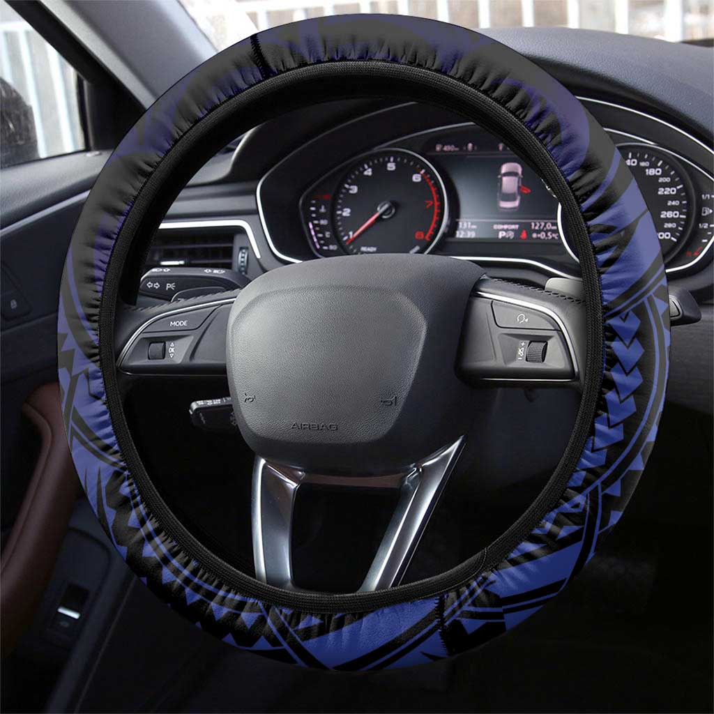 Haiti Philippines Steering Wheel Cover Haitian Coat Of Arms With Filipino Sun