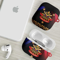 Haiti And Philippines AirPods Case Haitian Filipino Heritage Crest