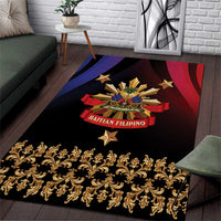 Haiti And Philippines Area Rug Haitian Filipino Heritage Crest
