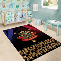 Haiti And Philippines Area Rug Haitian Filipino Heritage Crest