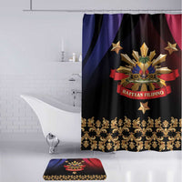 Haiti And Philippines Bathroom Set Haitian Filipino Heritage Crest