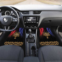 Personalized Haiti And Philippines Car Mats Haitian Filipino Heritage Crest