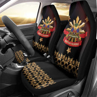 Haiti And Philippines Car Seat Cover Haitian Filipino Heritage Crest