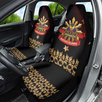 Haiti And Philippines Car Seat Cover Haitian Filipino Heritage Crest