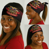 Haiti And Philippines Neck Gaiter Haitian Filipino Heritage Crest
