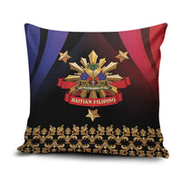 Haiti And Philippines Pillow Cover Haitian Filipino Heritage Crest