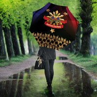 Haiti And Philippines Umbrella Haitian Filipino Heritage Crest
