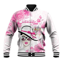 Kentucky Horse Racing Baseball Jacket Fancy Ladies
