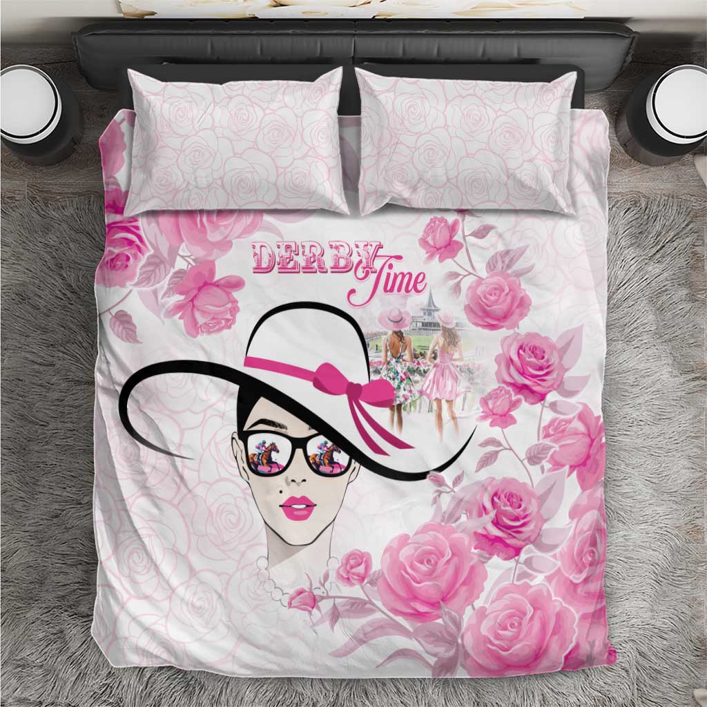 Kentucky Horse Racing Bedding Set Fancy Ladies