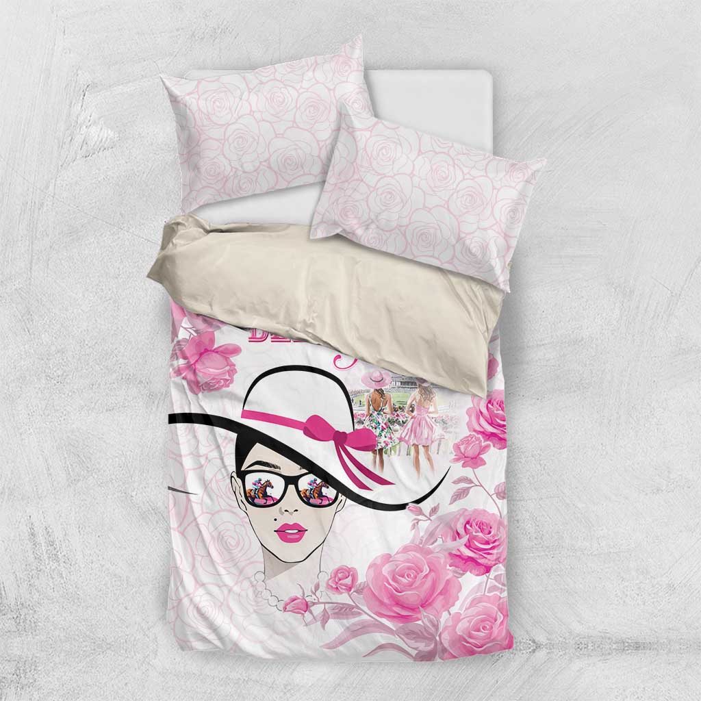 Kentucky Horse Racing Bedding Set Fancy Ladies