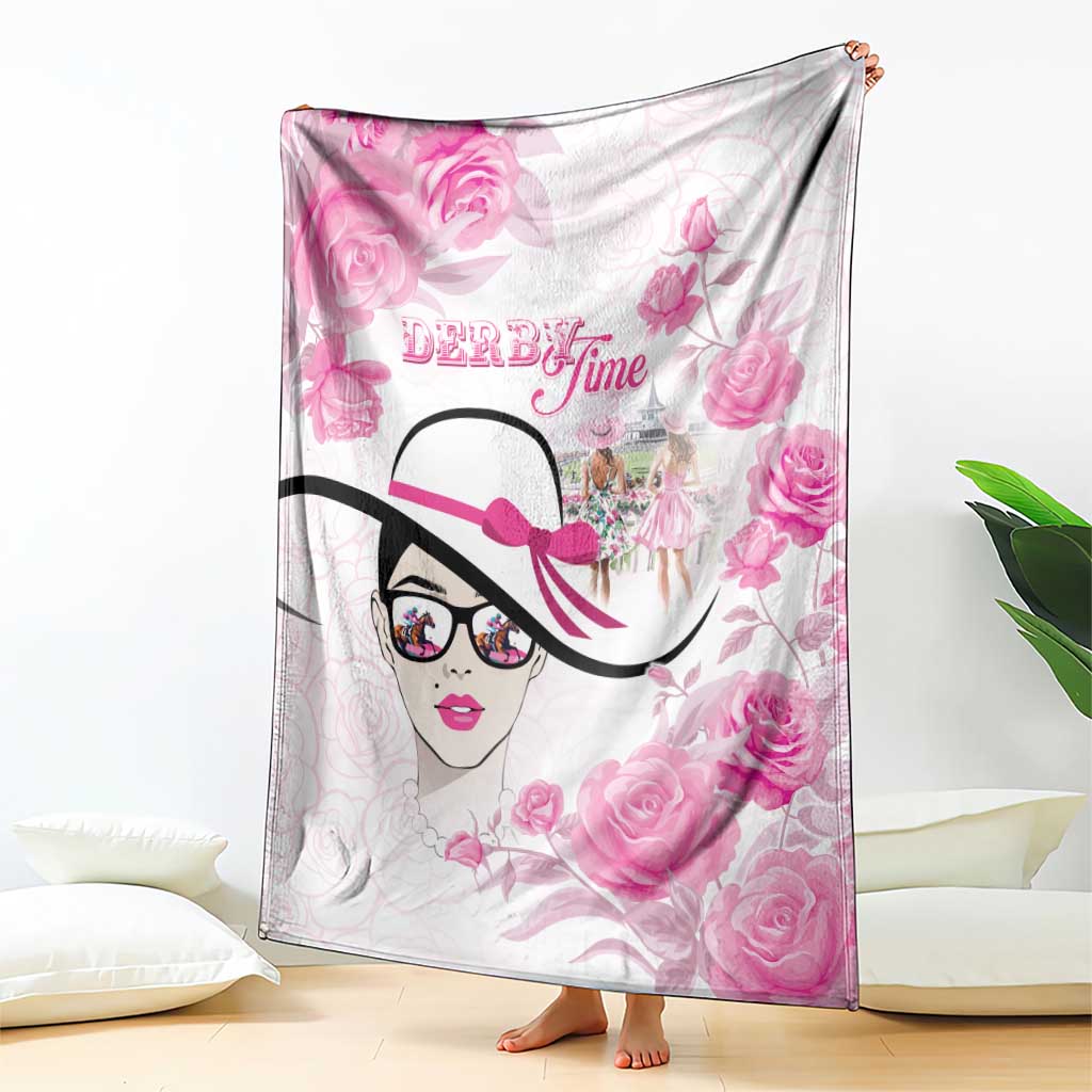 Kentucky Horse Racing Blanket Fancy Ladies
