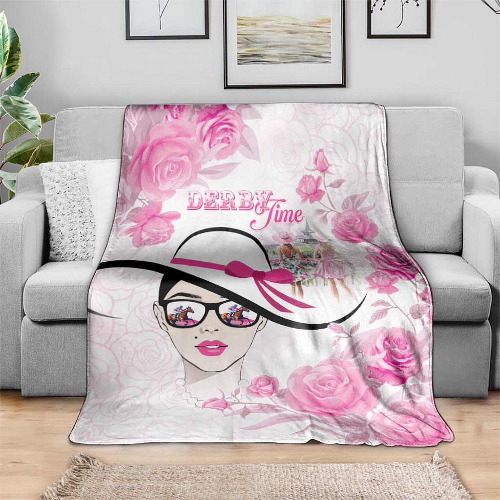 Kentucky Horse Racing Blanket Fancy Ladies