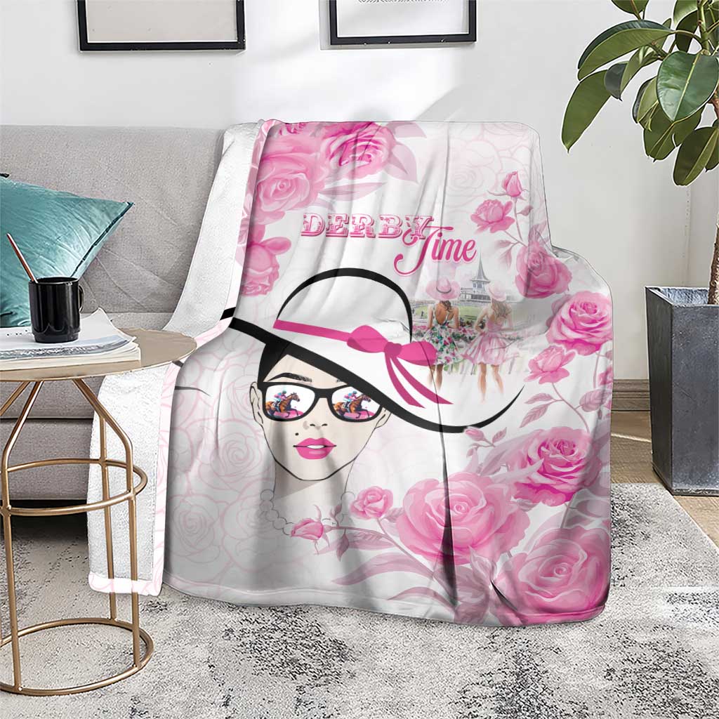 Kentucky Horse Racing Blanket Fancy Ladies