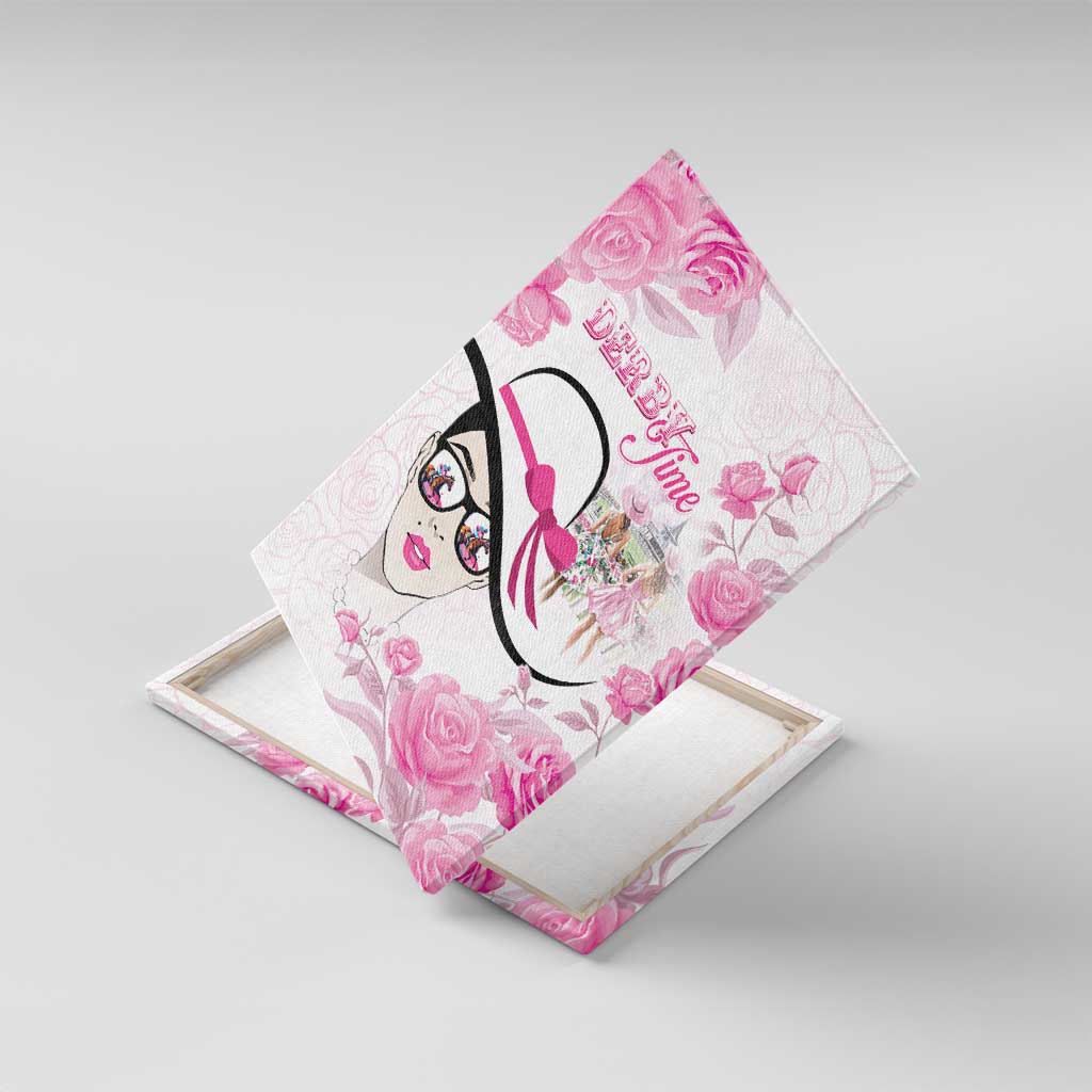 Kentucky Horse Racing Canvas Wall Art Fancy Ladies