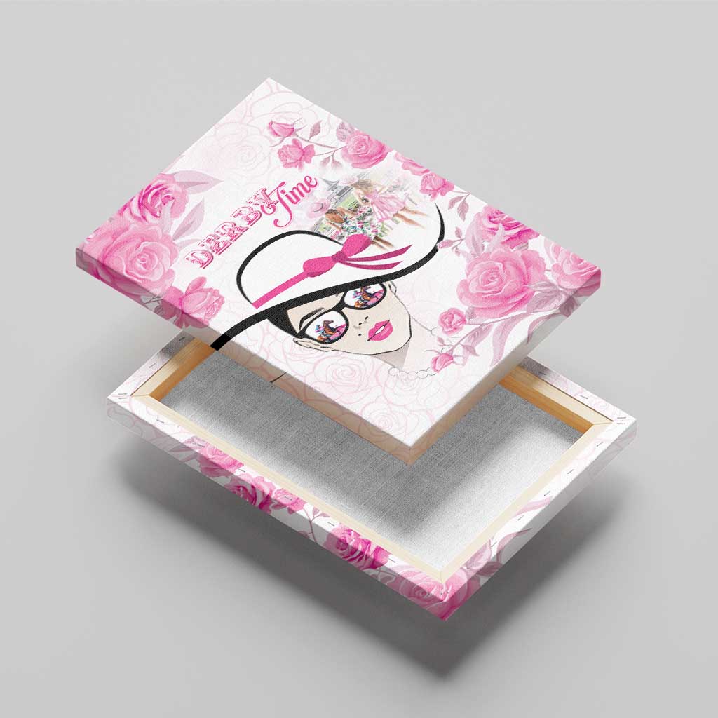 Kentucky Horse Racing Canvas Wall Art Fancy Ladies