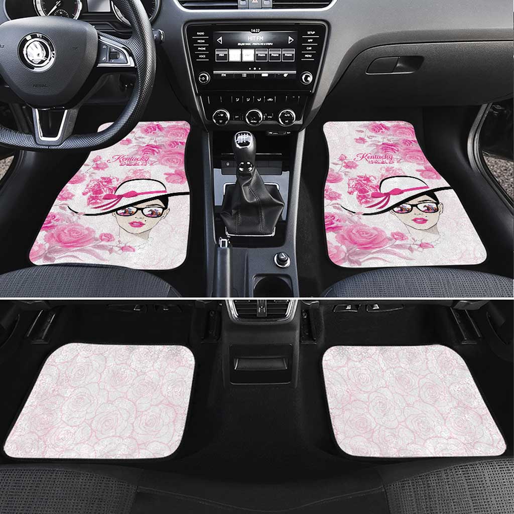 Kentucky Horse Racing Car Mats Fancy Ladies