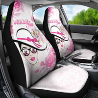 Kentucky Horse Racing Car Seat Cover Fancy Ladies