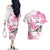 Kentucky Horse Racing Couples Matching Off The Shoulder Long Sleeve Dress and Hawaiian Shirt Fancy Ladies