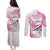 Kentucky Horse Racing Couples Matching Puletasi and Long Sleeve Button Shirt Fancy Ladies