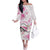 Kentucky Horse Racing Family Matching Off The Shoulder Long Sleeve Dress and Hawaiian Shirt Fancy Ladies