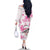 Kentucky Horse Racing Family Matching Off The Shoulder Long Sleeve Dress and Hawaiian Shirt Fancy Ladies