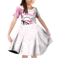 Kentucky Horse Racing Family Matching Off Shoulder Short Dress and Hawaiian Shirt Fancy Ladies