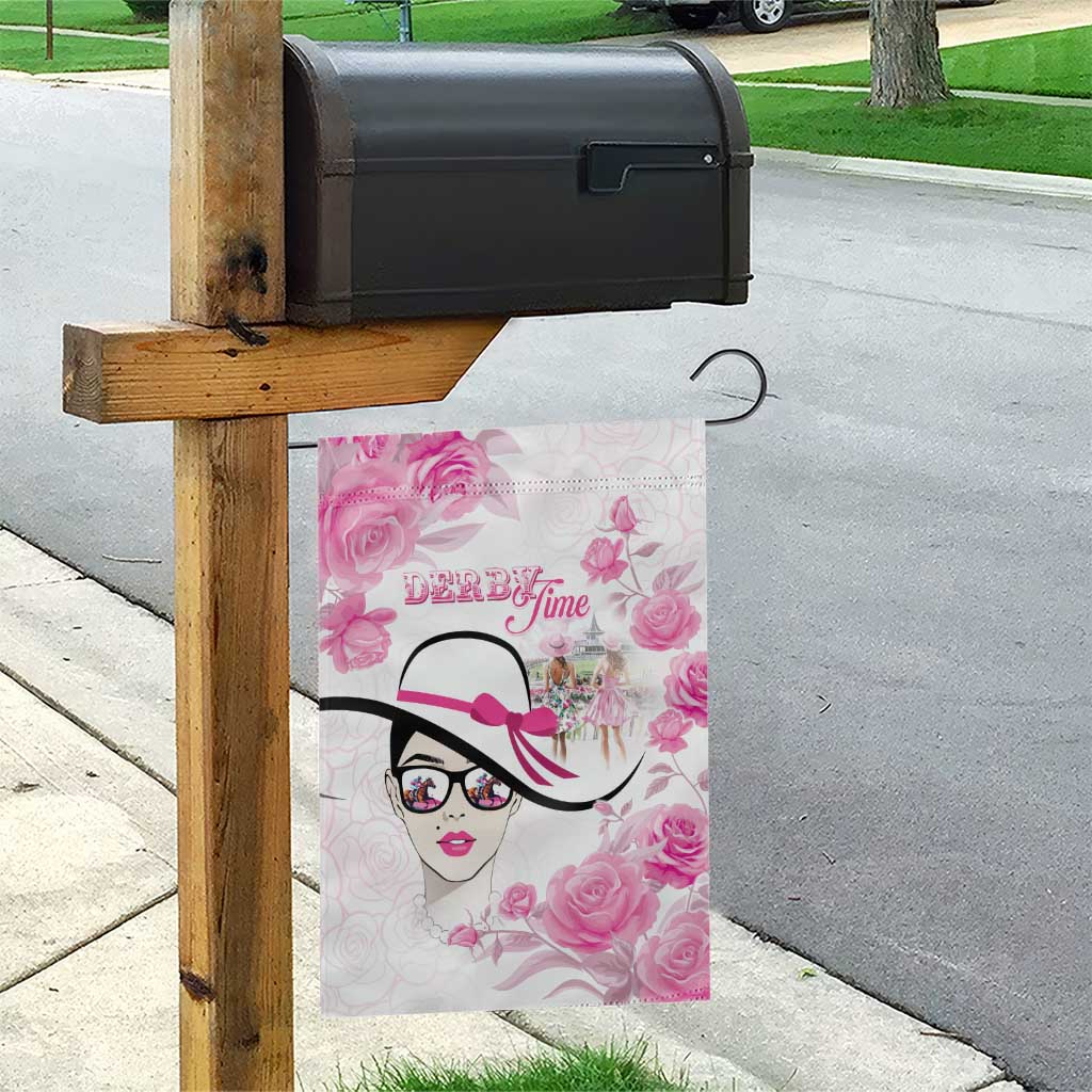 Kentucky Horse Racing Garden Flag Fancy Ladies